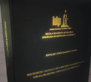 Encadernação Capa Dura para o IDP